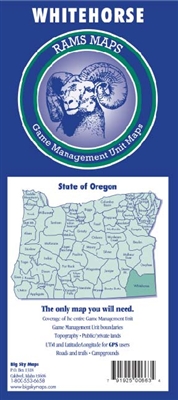 RAMS Whitehorse GMU Map - Oregon